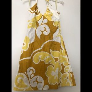 Yellow Halter Dress